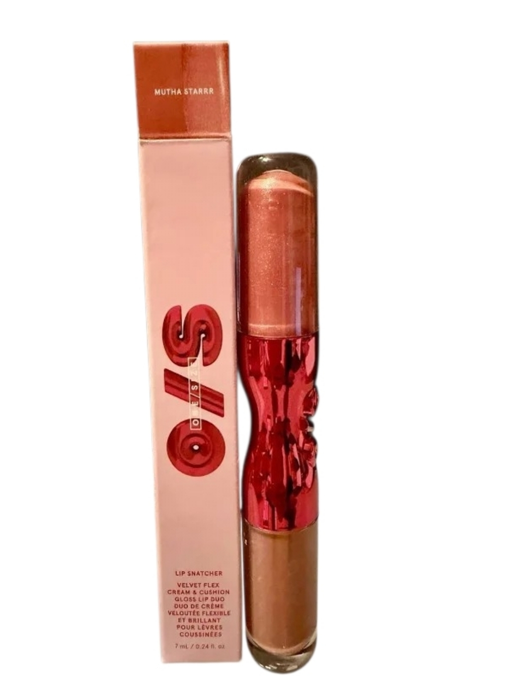 NIB ONE SIZE Lip Snatcher Mutha Starr Liquid Tan Lipstick And Shimmering Gloss